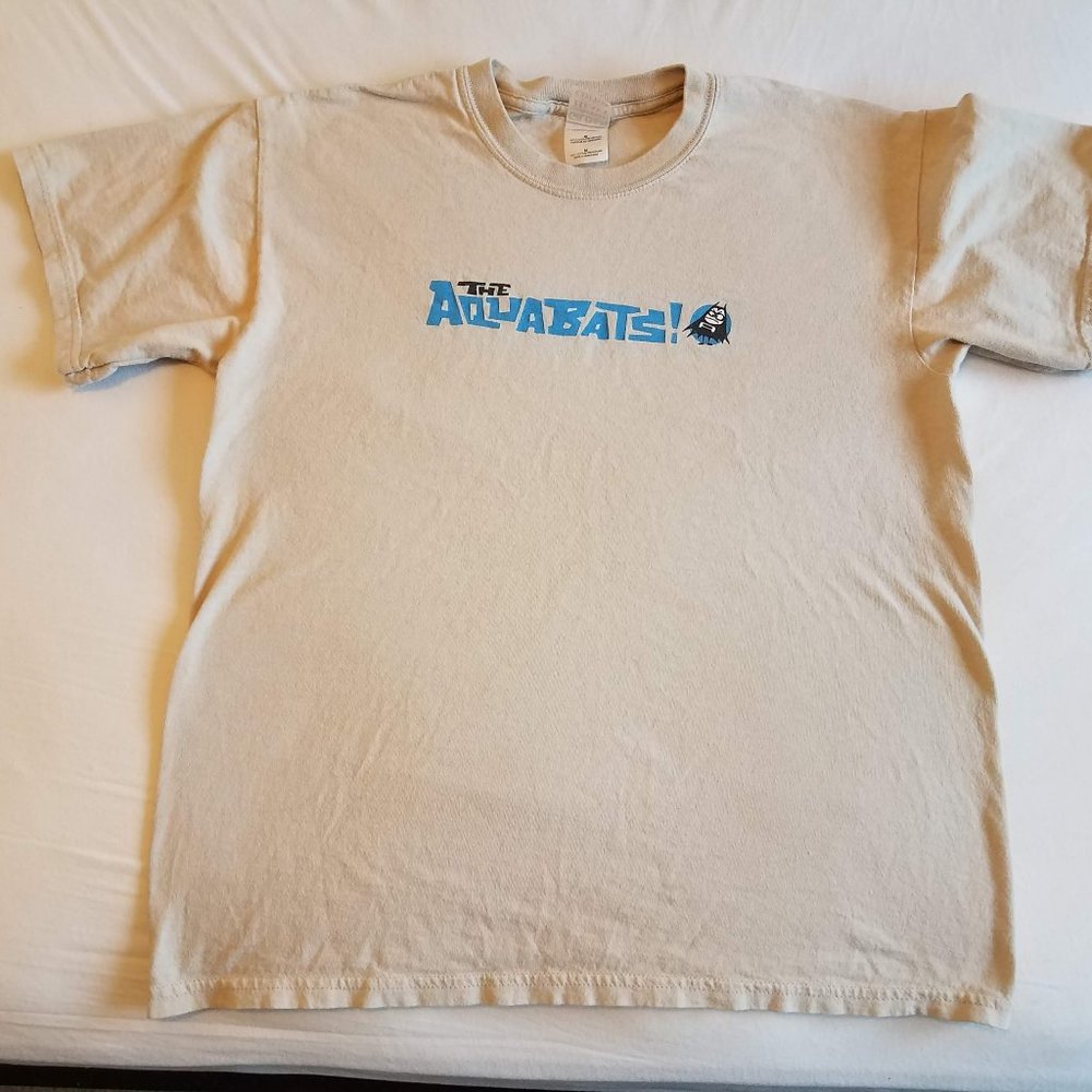 tan Aquabats ska punk band shirt size M